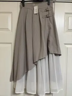 axes femme ストライプ柄 プリーツスカートのサムネイル