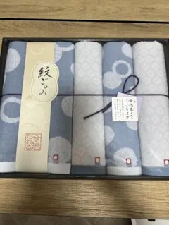 今治たおる　紋ごのみ　タオルセット 4枚入り