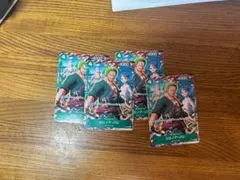 ワンピースカードゲーム　ゾロ　プロモ　4枚　Vジャンプ7月特大号