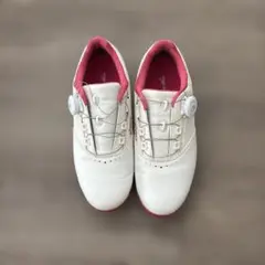 新品タグ付き】Callaway ゴルフシューズ 女性用 ピンク キャロウェイ
