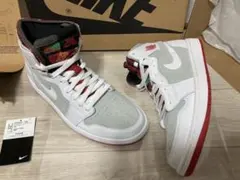 Nike Air Jordan 1 ズーム エア コンフォート ホワイト/グレー