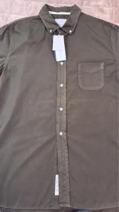 STILL BY HAND ボタンダウンシャツ 50 オリーブのサムネイル
