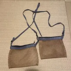 サコッシュ　網　ショルダーバック　2点セット