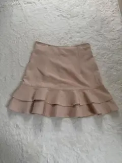ベージュ フレアスカート gogosingのサムネイル