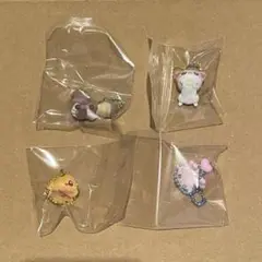 ぷちきゅあ マスコット ナッツ クルルン ハミィ つばさ 4個セット