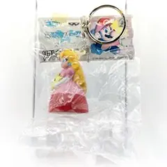 未使用 当時物 ピーチ姫 スーパーマリオパーティ ソフトキーホルダー