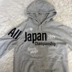 デサントバレーALLJAPANパーカー 激レア デサントパーカー オールジャパン バレーボール 国体