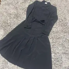 【美品】アニエスベー黒ワンピース38サイズ