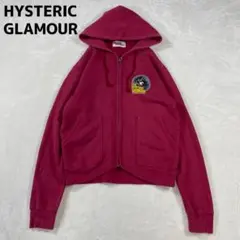 HYSTERIC GLAMOUR　プルタブジップフーデッドパーカー