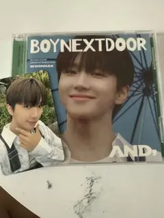 BOYNEXTDOOR AND, ウナク WOONHAKメンバーソロジャケット盤