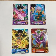 スーパードラゴンボールヒーローズ　4点セット