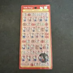 ボンボンドロップシール ミニ　ハローキティ 赤 正規品