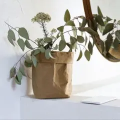 ART OF BLACK ペーパーバッグ 中 鉢カバー 小物入れ