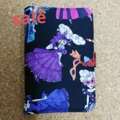 ♡マスカレードレディ・マルチポーチ・通帳、お薬手帳、母子手帳入れ・ハンドメイド