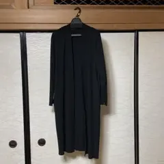EVERYDAY I LIKE ロングカーディガン F ブラック　リネン　タグ付 EVERYDAY I LIKE ロングカーディガン F ブラック リネン タグ付 - メルカリ