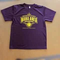 NAHA AREA ミニバスTシャツ パープル Mサイズのサムネイル