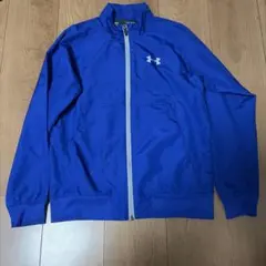 Under Armour 青 ジャケット JAプリント
