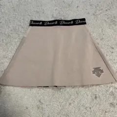 デサントゴルフ　リュクス　バックプリーツニットスカート　DESCENTEGOLF