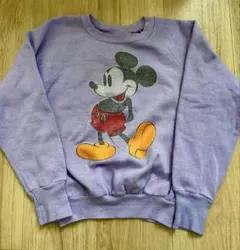 ヴィンテージ ミッキー スウェット 約120size