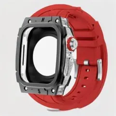 Apple Watch 10 交換用バンド 46mm　レッド