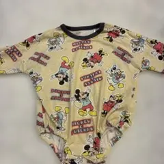 ディズニー　ミッキー　ミニー　ロンパース　長袖　　 80