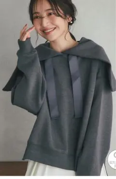 お値下げ中【新品未使用】La boutique bonbonダンボールパーカー