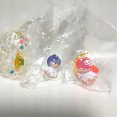 リトルツインスターズ　キキララ　フィギュア　クリスタル調　キキとララ　サンリオ