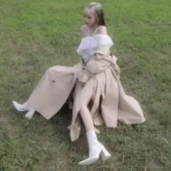 meltthelady heavy trench coat/skirt セットのサムネイル