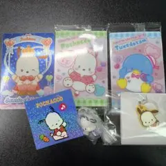 いたずらこあくまスイング ポチャッコ ガチャカード アンブレラマーカー