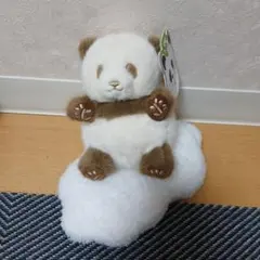 최종가격 신품 중국 한정 쿠미코토 팬더 박제 구름에 팬더 마스코트