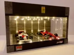 1/64展示40台！可・メープル＆ミラー・4層式ディスプレーBOX/ネオ