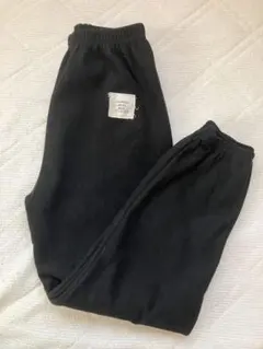 裏起毛ボア ブラック パンツ