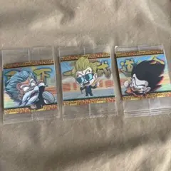 ドラゴンボール超戦士シールウエハース超　勝利への執念　3枚セット　天下一武道会