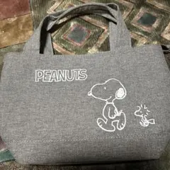 PEANUTS スヌーピー ミニトート お散歩 ランチバッグ