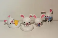 ♡おまけ付き♡うさぎのモフィ　フィギュア　4体まとめ売り　セット