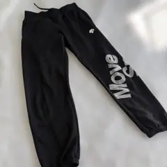 DESCENTE ジャージ パンツ ブラック　M