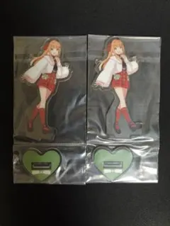 学園アイドルマスター　一番くじ　part4　紫雲清夏　アクリルスタンド2点セット