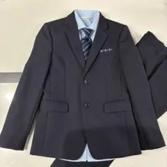 キャット　キッズフォーマル　160cm　スーツ　卒業式　男の子　ネイビー　紺