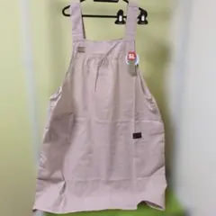 大きいサイズ 5L Paint Link エプロン ピンクのサムネイル