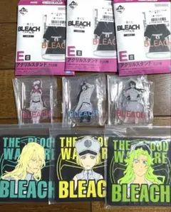 一番くじ　BLEACH アクリルスタンド ラバーコースター　6点セット