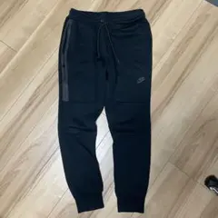 美品 NIKE ナイキ テックフリース ジョガーパンツ ブラック L