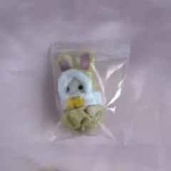 シルバニアファミリー赤ちゃんカラフルウサギコスチューム 黄色