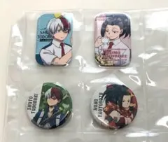 僕のヒーローアカデミア　ヒロアカ　缶バッジ　轟焦凍　八百万百　轟百