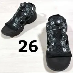 リーボック Chocomoo インスタポンプフューリー 26 黒 Reebok