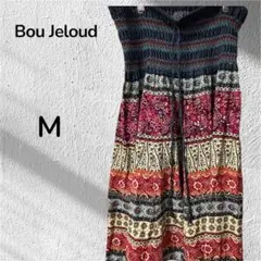 【Bou Jeloud】 Bou Jeloud エスニックロングスカートM