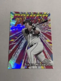 2025 topps NPB chrome 中村剛也 power players