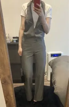 【美品】aquagirl グレーサロペットCROLLA