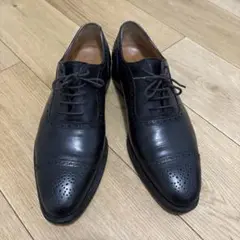Armin Oehler 黒 US7.5 革シューズ 革底 HANDMADE刻印