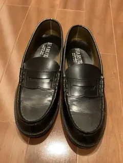 HARUTA 黒 レザー ローファー 27.0cm