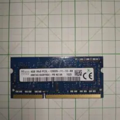 SK hynix 4GB DDR3L SO-DIMM メモリ